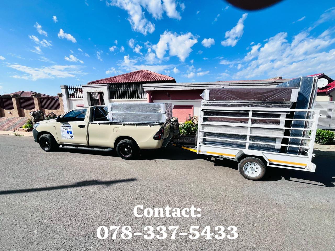 Trailer for hire 750KG