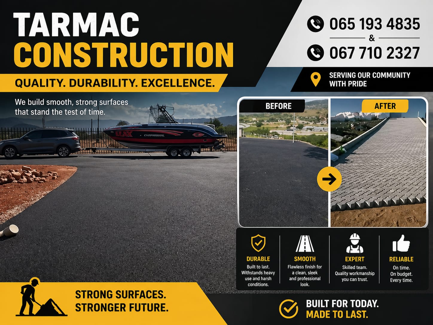 Tarmac construction 🚧 