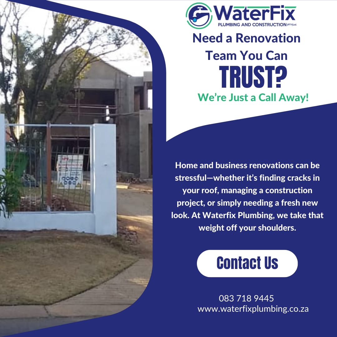 Water Fix Plumbing and Construction 