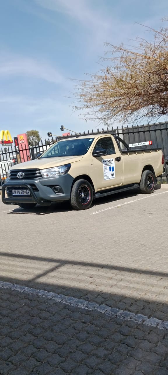 Hilux Bakkie + driver for hire